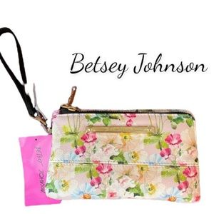 BETSY JOHNSON Wristlet Pouch
